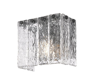Z-Lite - 1943-1S-MB - One Light Wall Sconce - Glacier - Matte Black