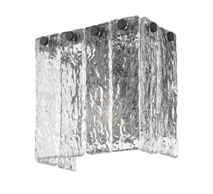 Z-Lite - 1943-1S-MB - One Light Wall Sconce - Glacier - Matte Black