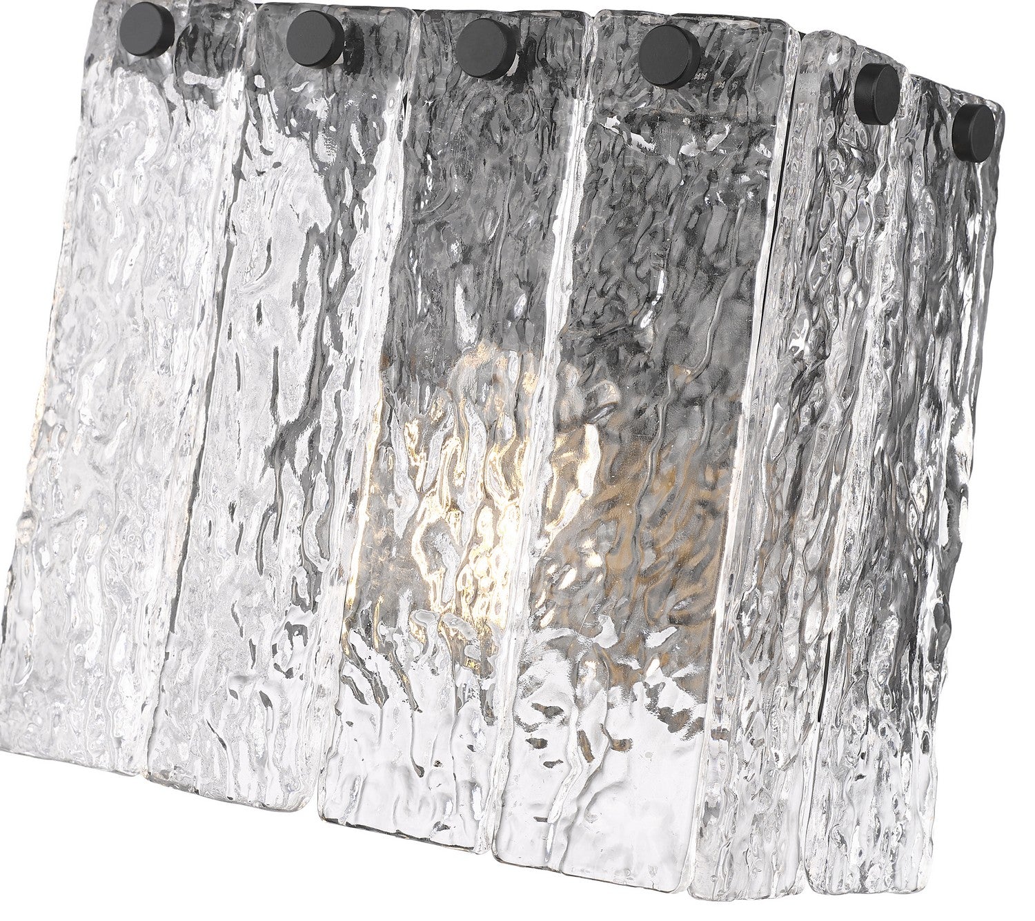 Z-Lite - 1943-1S-MB - One Light Wall Sconce - Glacier - Matte Black