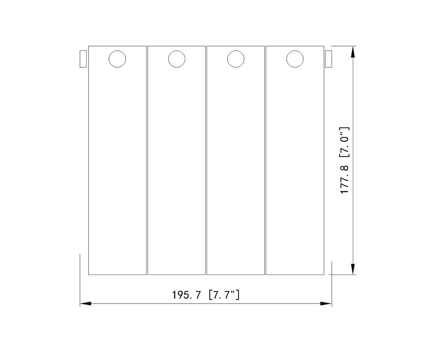 Z-Lite - 1943-1S-MB - One Light Wall Sconce - Glacier - Matte Black