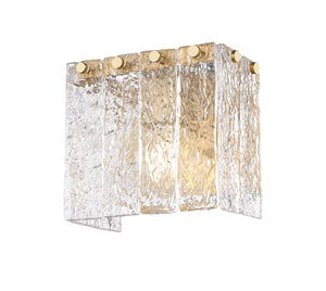 Z-Lite - 1943-1S-MGLD - One Light Wall Sconce - Glacier - Modern Gold