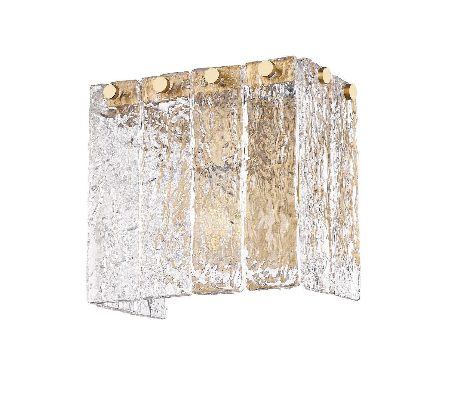 Z-Lite - 1943-1S-MGLD - One Light Wall Sconce - Glacier - Modern Gold