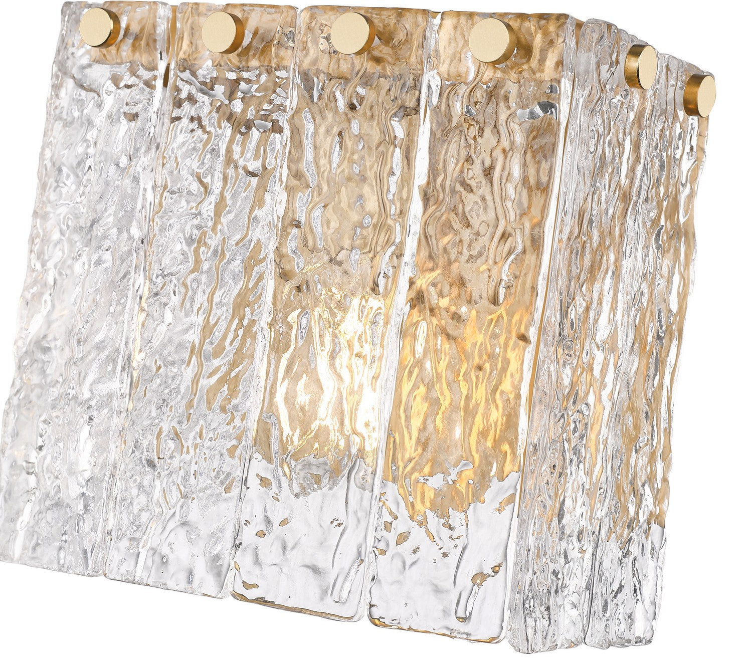 Z-Lite - 1943-1S-MGLD - One Light Wall Sconce - Glacier - Modern Gold