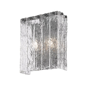 Z-Lite - 1943-2S-MB - Two Light Wall Sconce - Glacier - Matte Black