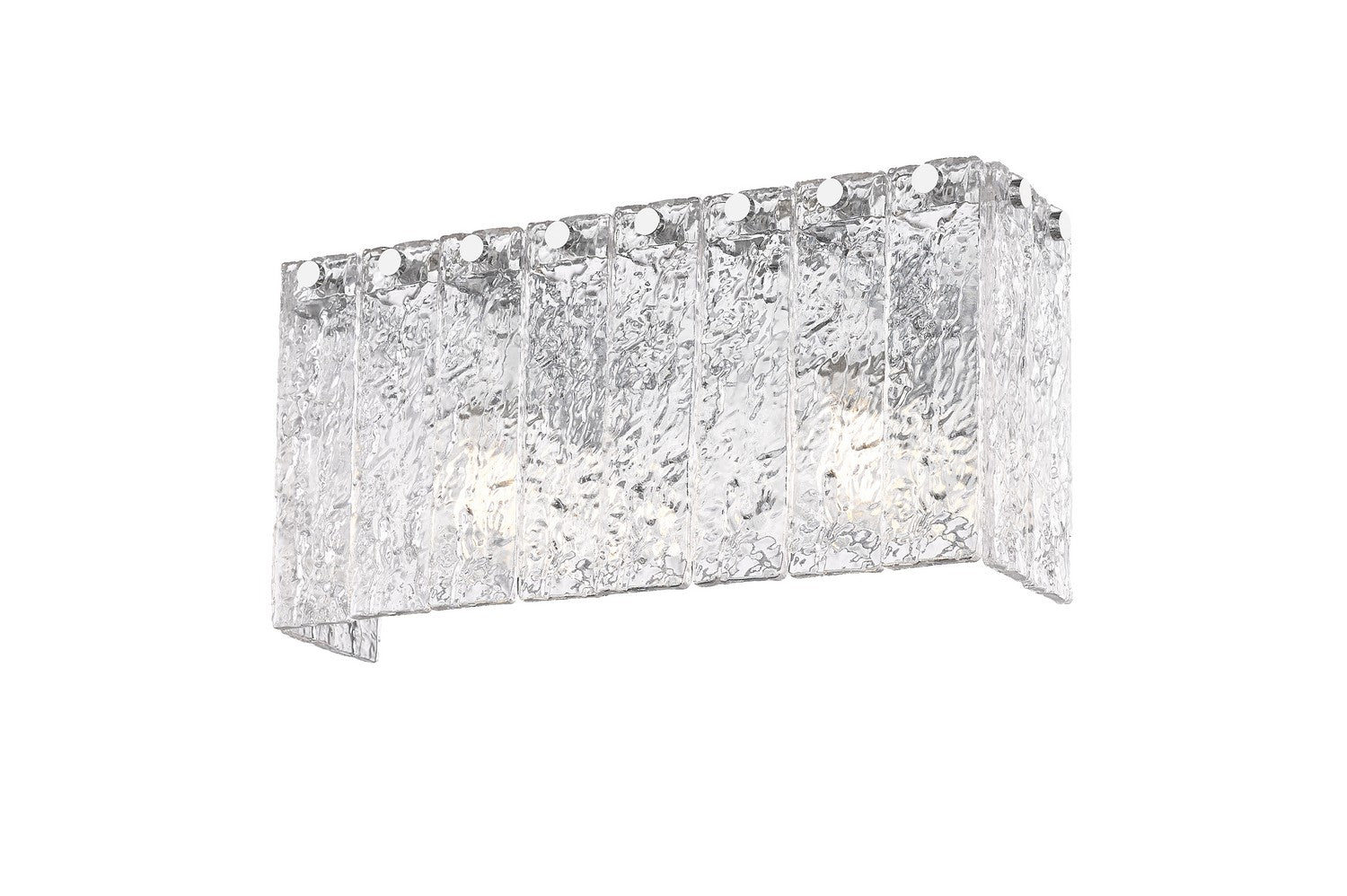 Z-Lite - 1943-2V-CH - Two Light Vanity - Glacier - Chrome