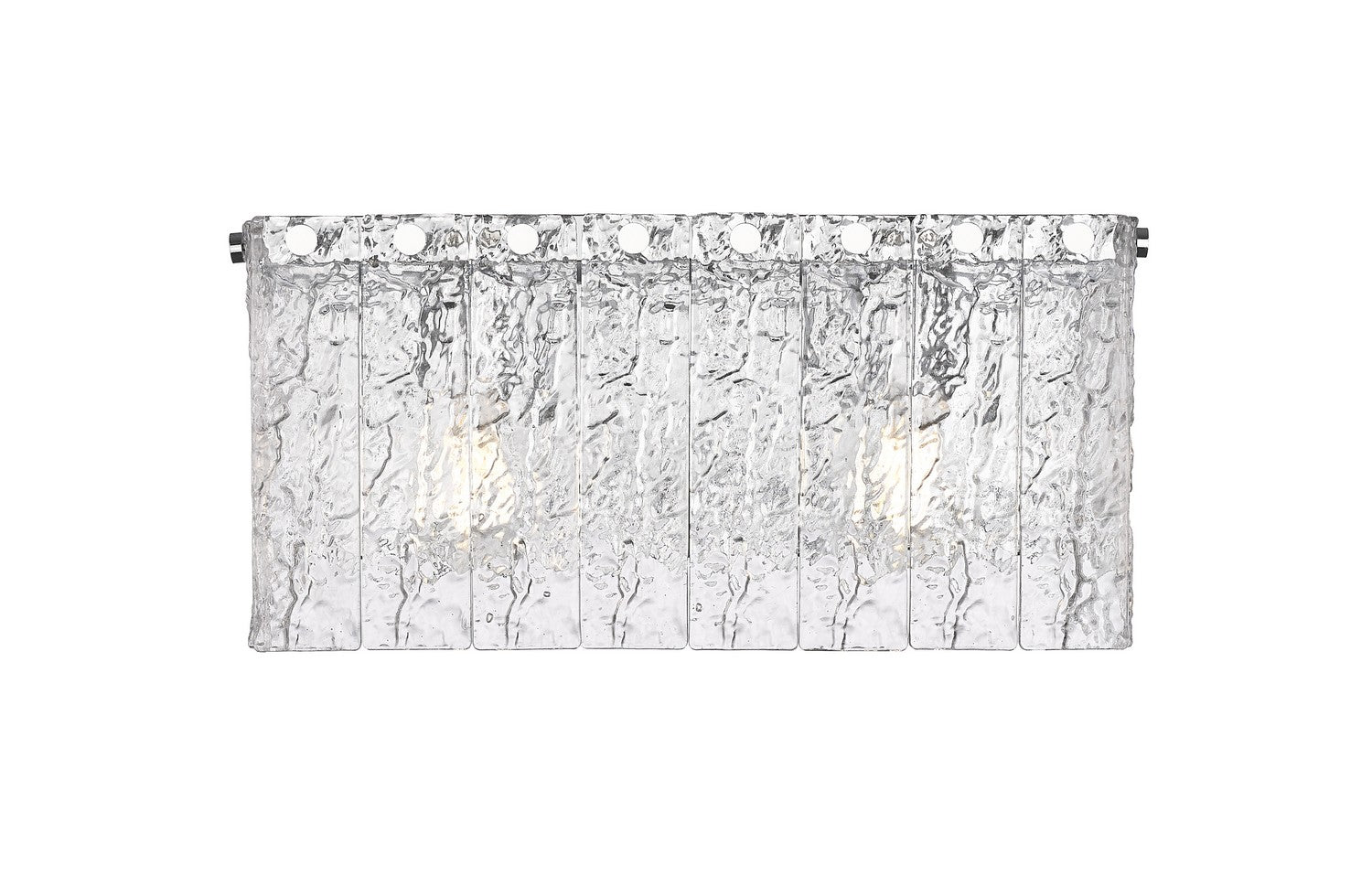 Z-Lite - 1943-2V-CH - Two Light Vanity - Glacier - Chrome