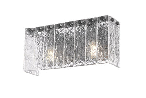 Z-Lite - 1943-2V-MB - Two Light Vanity - Glacier - Matte Black