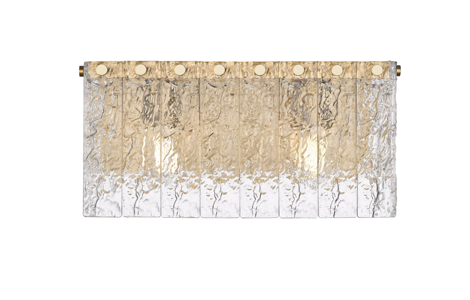 Z-Lite - 1943-2V-MGLD - Two Light Vanity - Glacier - Modern Gold
