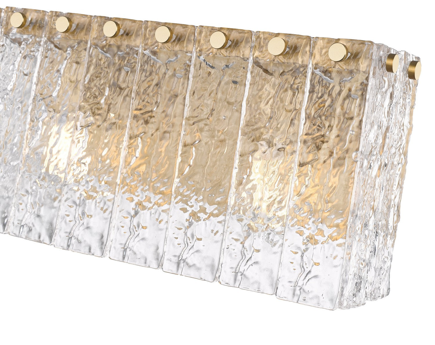 Z-Lite - 1943-2V-MGLD - Two Light Vanity - Glacier - Modern Gold