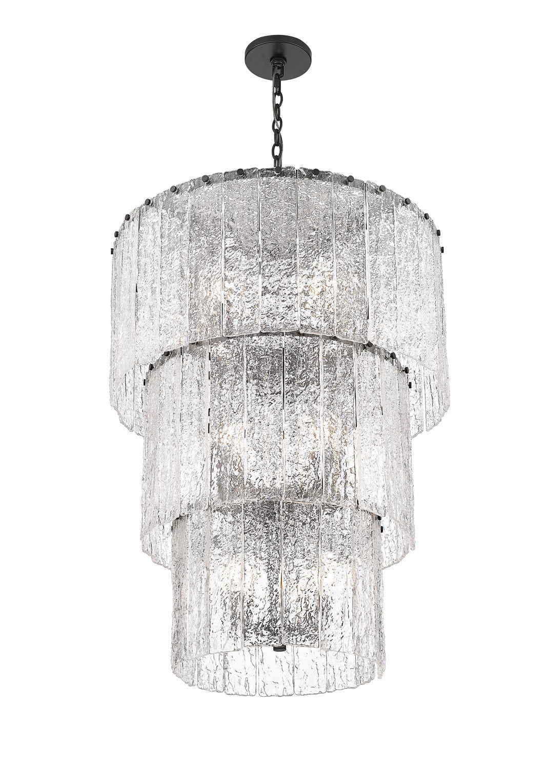Z-Lite - 1943-36MB - 12 Light Chandelier - Glacier - Matte Black