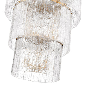 Z-Lite - 1943-36MGLD - 12 Light Chandelier - Glacier - Modern Gold
