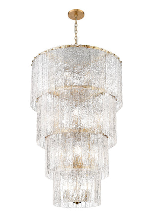 Z-Lite - 1943-48MGLD - 18 Light Chandelier - Glacier - Modern Gold