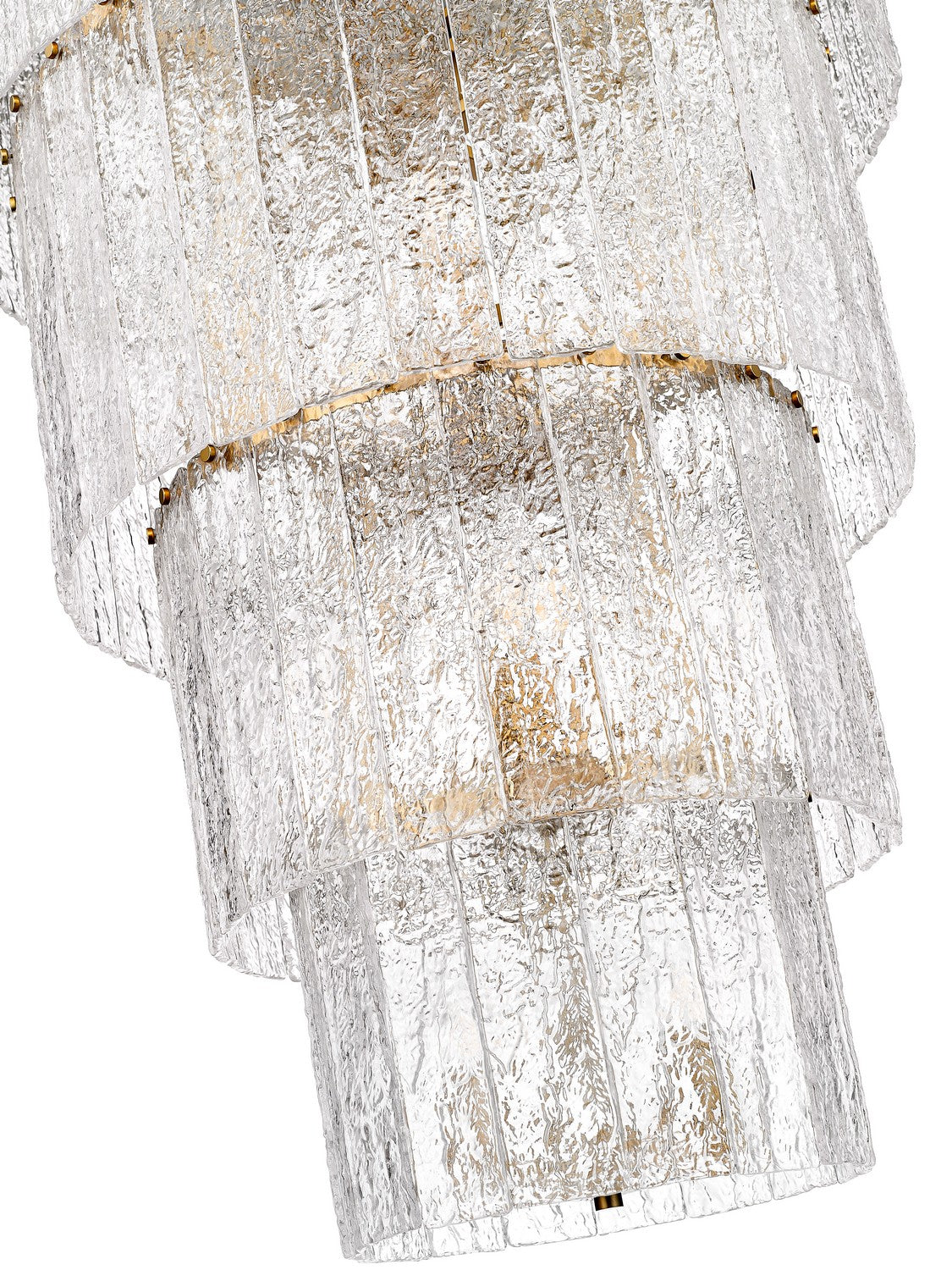 Z-Lite - 1943-48MGLD - 18 Light Chandelier - Glacier - Modern Gold