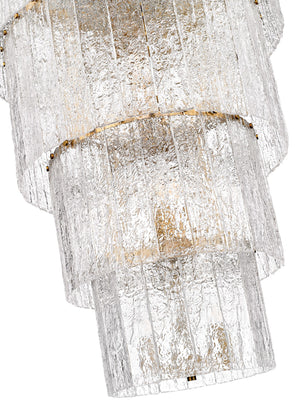 Z-Lite - 1943-48MGLD - 18 Light Chandelier - Glacier - Modern Gold