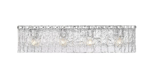 Z-Lite - 1943-4V-CH - Four Light Vanity - Glacier - Chrome