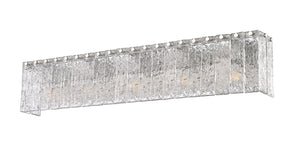 Z-Lite - 1943-5V-BN - Five Light Vanity - Glacier - Brushed Nickel