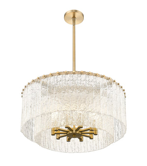 Z-Lite - 1943P26-2-MGLD - Ten Light Pendant - Glacier - Modern Gold