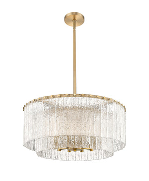 Z-Lite - 1943P26-2-MGLD - Ten Light Pendant - Glacier - Modern Gold