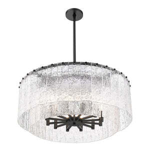 Z-Lite - 1943P32-2-MB - 12 Light Pendant - Glacier - Matte Black