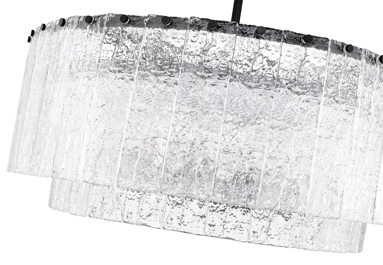 Z-Lite - 1943P32-2-MB - 12 Light Pendant - Glacier - Matte Black