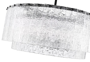 Z-Lite - 1943P32-2-MB - 12 Light Pendant - Glacier - Matte Black