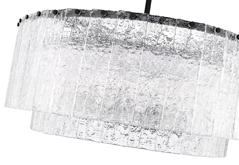 Z-Lite - 1943P32-2-MB - 12 Light Pendant - Glacier - Matte Black
