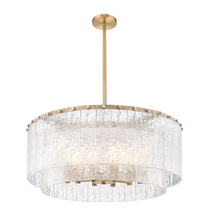 Z-Lite - 1943P32-2-MGLD - 12 Light Pendant - Glacier - Modern Gold