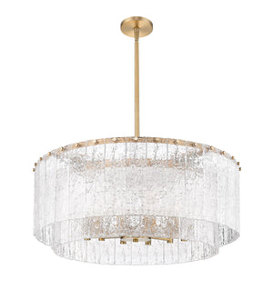 Z-Lite - 1943P32-2-MGLD - 12 Light Pendant - Glacier - Modern Gold