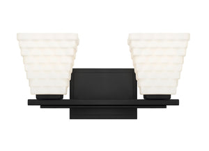 Z-Lite - 7514-2V-MB - Two Light Vanity - Annalise - Matte Black