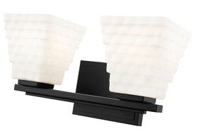 Z-Lite - 7514-2V-MB - Two Light Vanity - Annalise - Matte Black