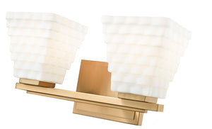 Z-Lite - 7514-2V-MGLD - Two Light Vanity - Annalise - Modern Gold