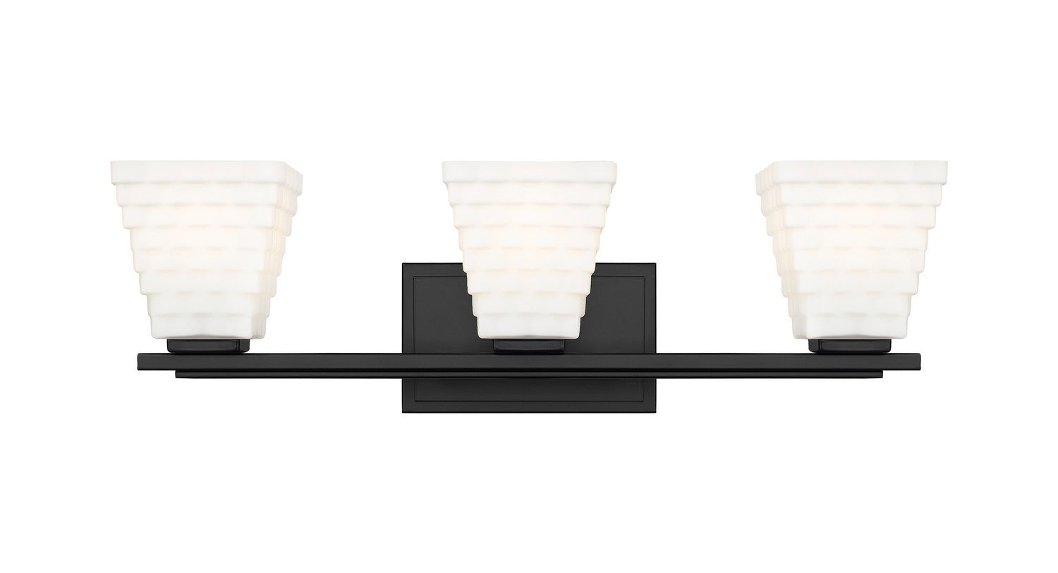 Z-Lite - 7514-3V-MB - Three Light Vanity - Annalise - Matte Black