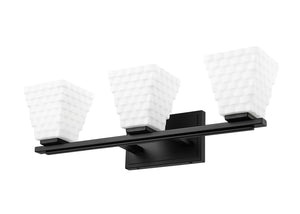 Z-Lite - 7514-3V-MB - Three Light Vanity - Annalise - Matte Black