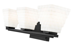 Z-Lite - 7514-3V-MB - Three Light Vanity - Annalise - Matte Black