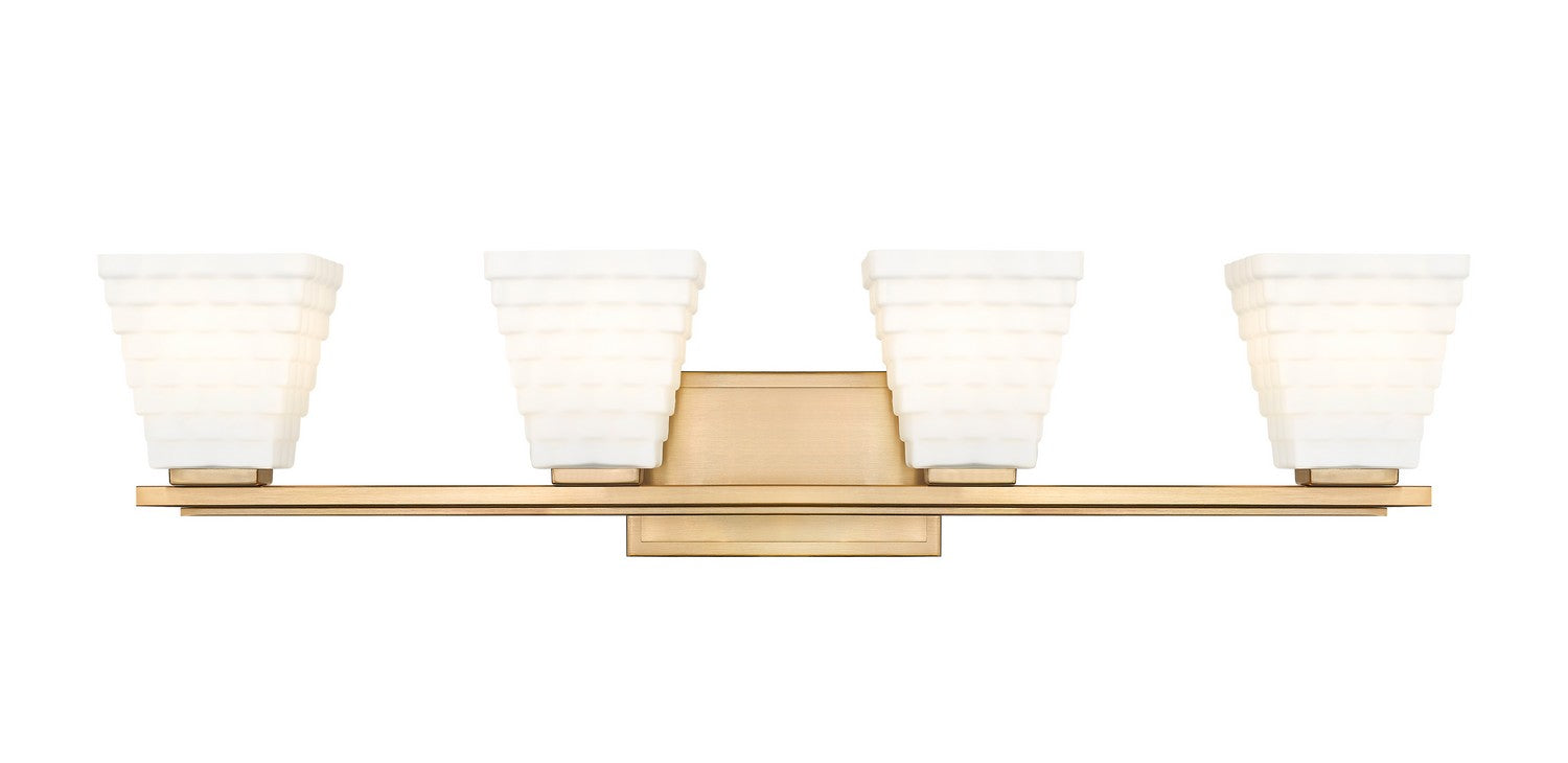 Z-Lite - 7514-4V-MGLD - Four Light Vanity - Annalise - Modern Gold