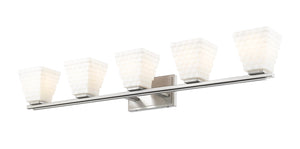 Z-Lite - 7514-5V-BN - Five Light Vanity - Annalise - Brushed Nickel