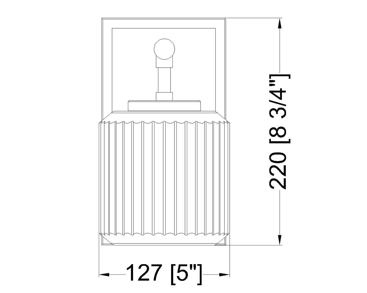 Z-Lite - 7515-1S-BN - One Light Wall Sconce - Landon - Brushed Nickel