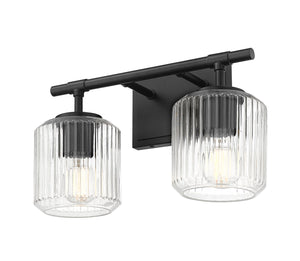 Z-Lite - 7515-2V-MB - Two Light Vanity - Landon - Matte Black