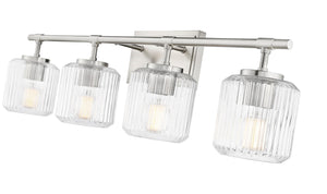 Z-Lite - 7515-4V-BN - Four Light Vanity - Landon - Brushed Nickel