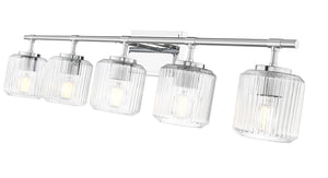 Z-Lite - 7515-5V-CH - Five Light Vanity - Landon - Chrome
