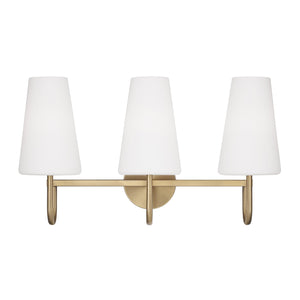 Capital Lighting - 155231AD-550 - Three Light Vanity - Averitt - Aged Brass