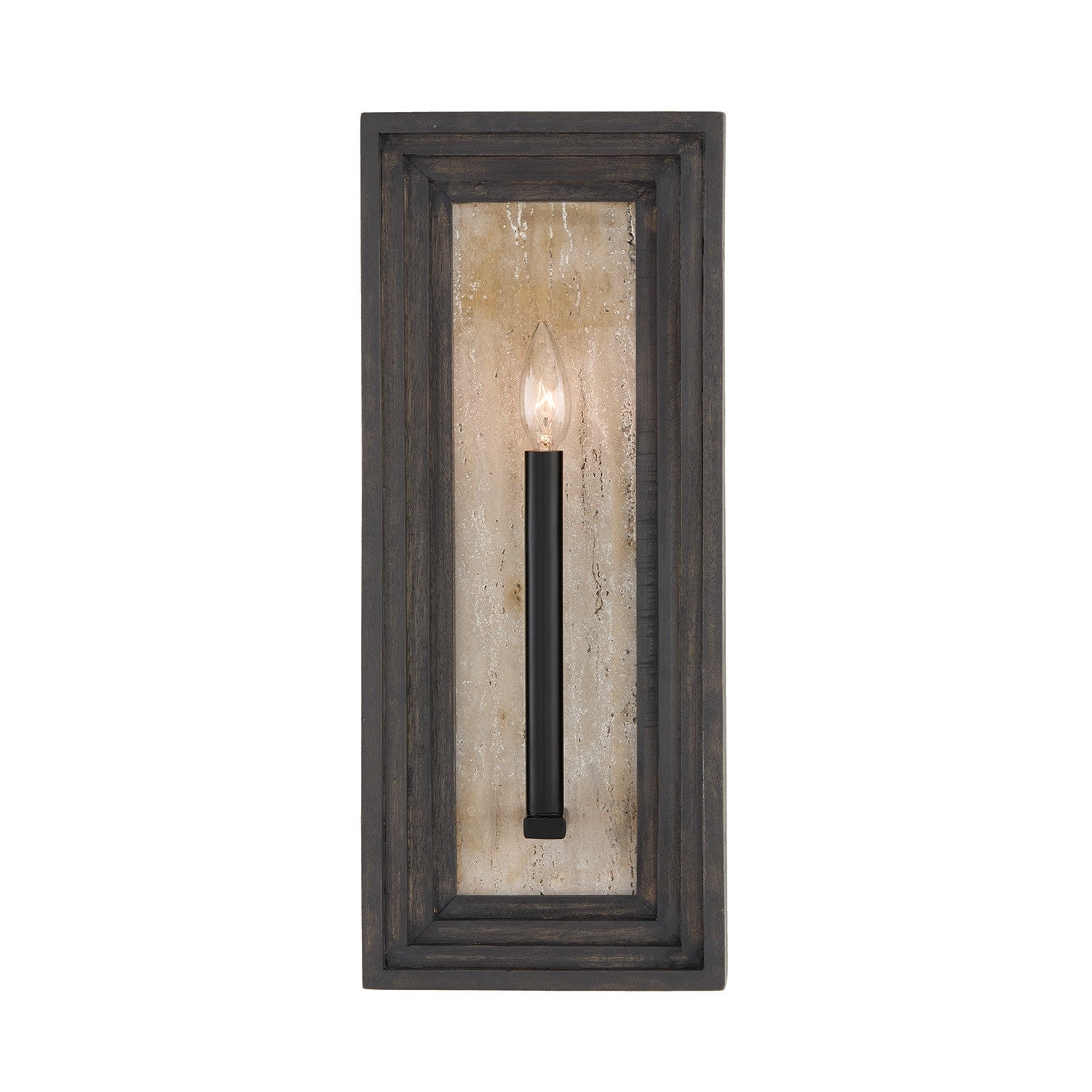 Capital Lighting - 654011EB - One Light Wall Sconce - Dunn - Espresso Stain and Black