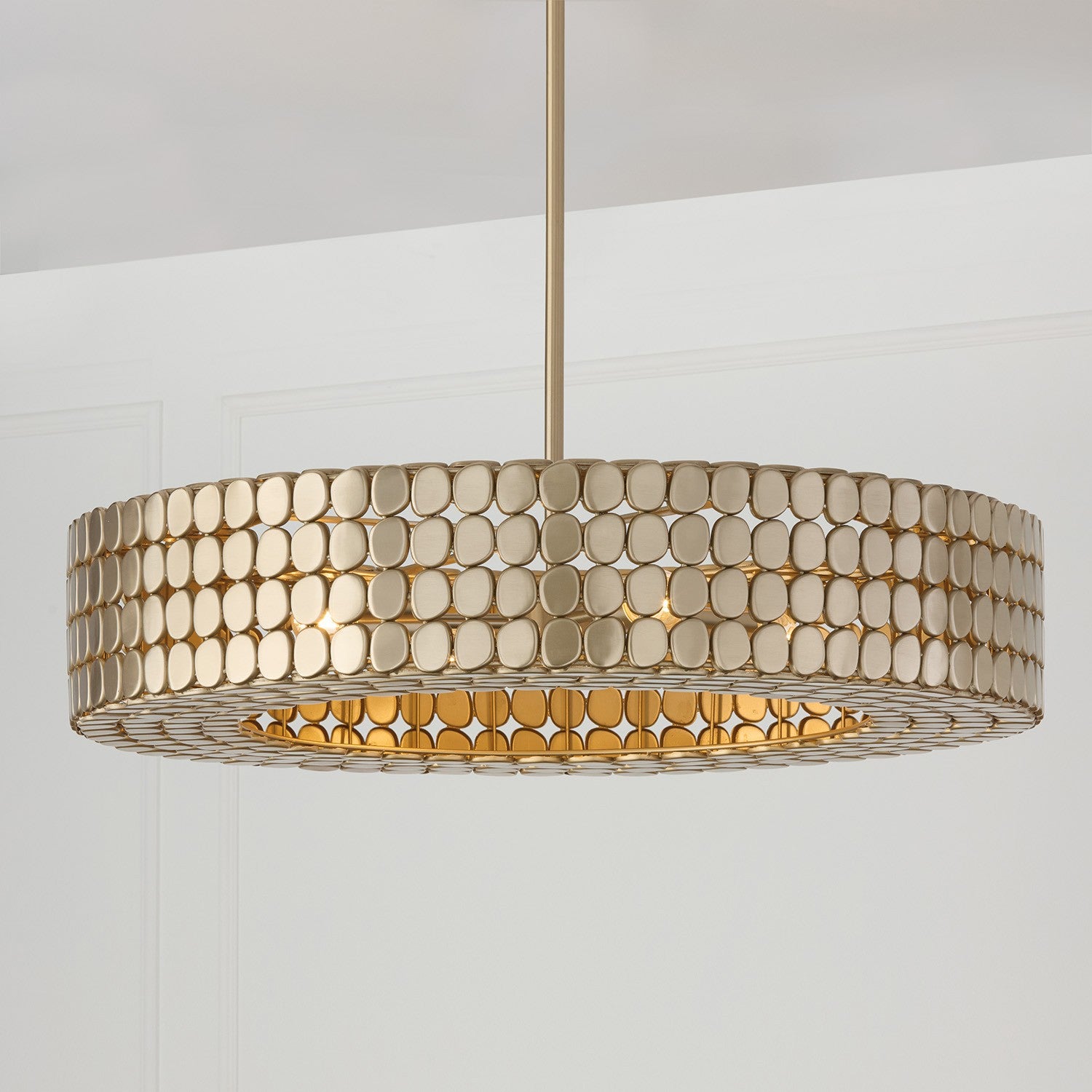 Capital Lighting - 454141HB - Four Light Chandelier - Eliana - Champagne Brass