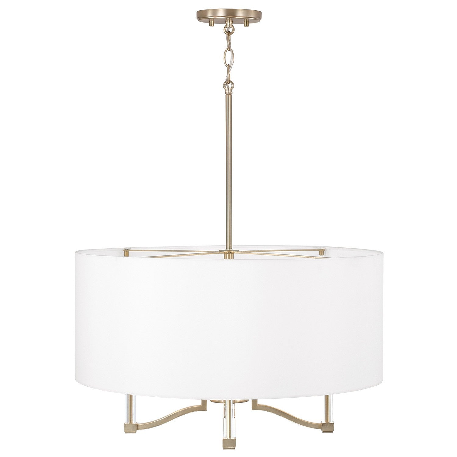 Capital Lighting - 357041MA - Four Light Pendant - Ingrid - Matte Brass