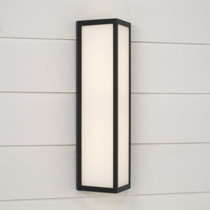 Capital Lighting - 954721BK-LD - Two Light Outdoor Wall Lantern - Irvin - Black
