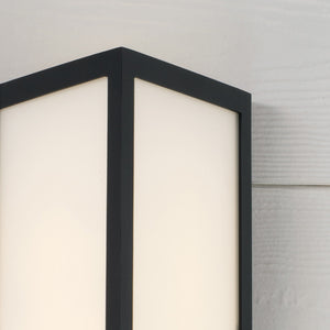 Capital Lighting - 954721BK-LD - Two Light Outdoor Wall Lantern - Irvin - Black