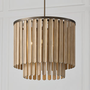 Capital Lighting - 355651DR - Five Light Pendant - Jada - Dark Brass