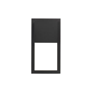 Capital Lighting - 956011BK-GL - One Light Outdoor Wall Lantern - Nate - Oiled Bronze