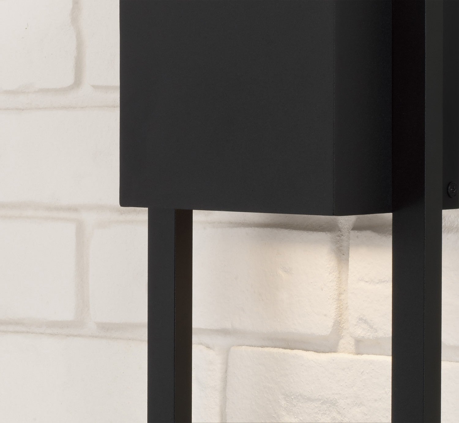 Capital Lighting - 956011BK-GL - One Light Outdoor Wall Lantern - Nate - Oiled Bronze