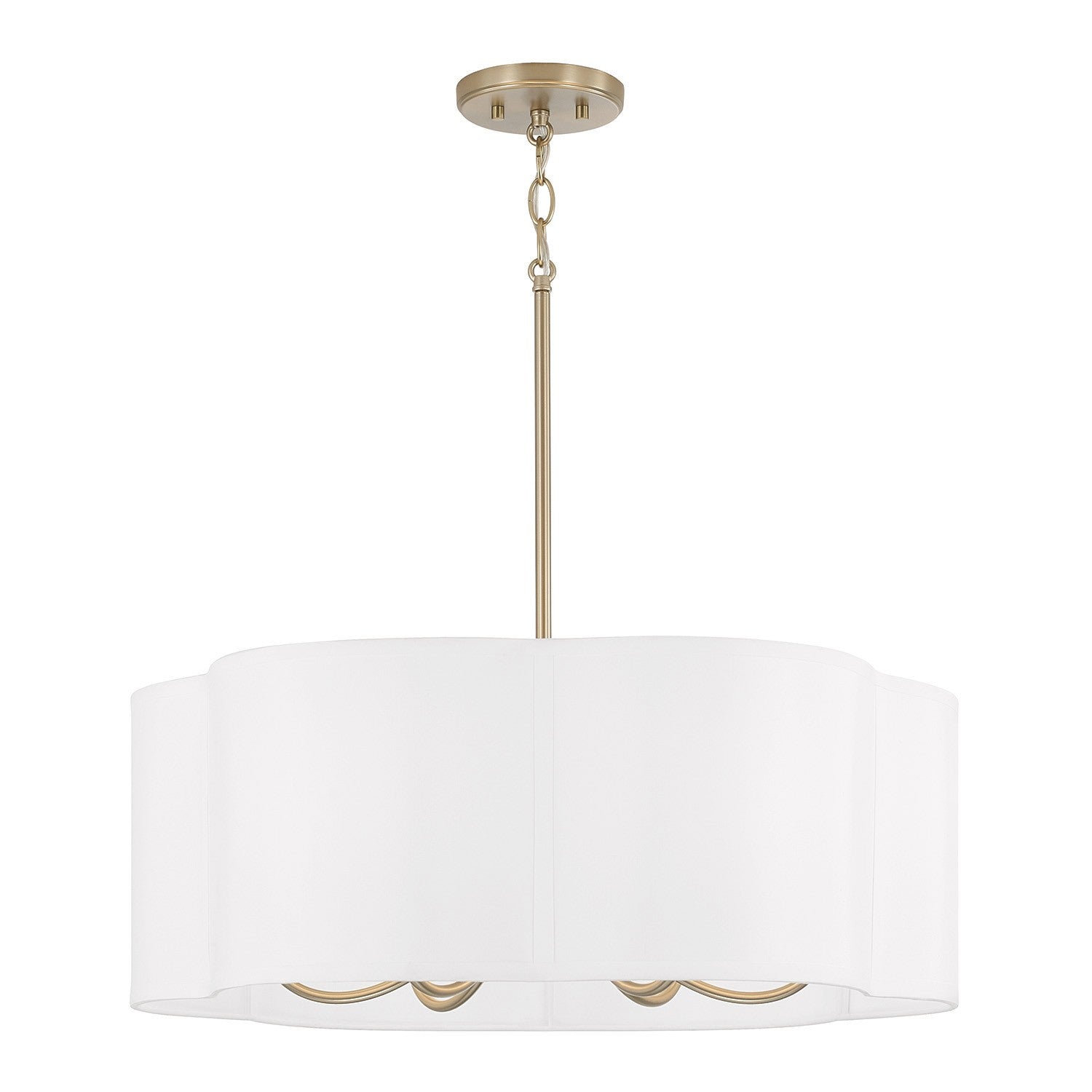 Capital Lighting - 356461MA - Six Light Pendant - Sabine - Matte Brass